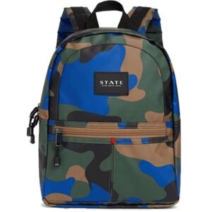 STATE mini Kane camo backpack